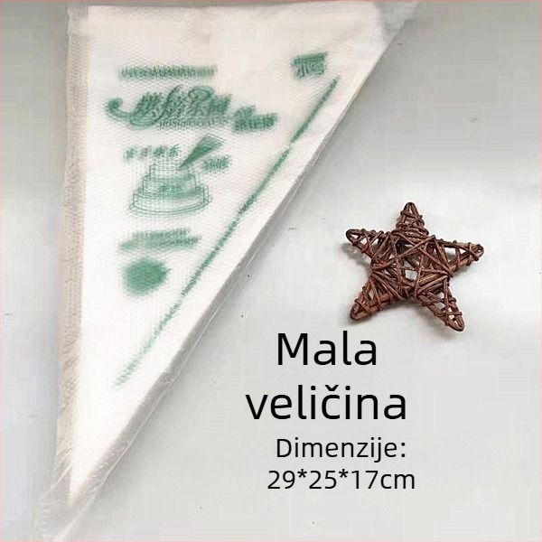 Jednokratne vrećice za ukrašavanje, debelih stijenci, velike, srednje i male – 100 kom.