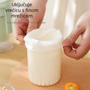 Kućni filtr za jogurt s višenamjenskim tlačnim odvajanjem sirutke, velikog kapaciteta, kućni uređaj za sir