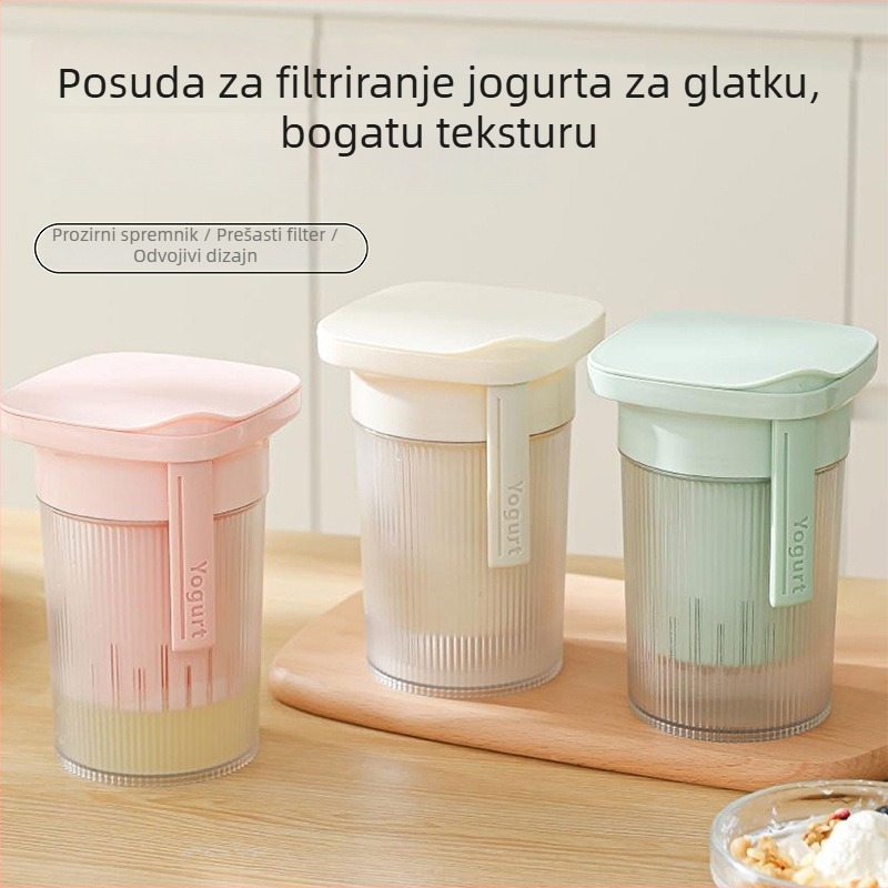 Kućni filtr za jogurt s višenamjenskim tlačnim odvajanjem sirutke, velikog kapaciteta, kućni uređaj za sir