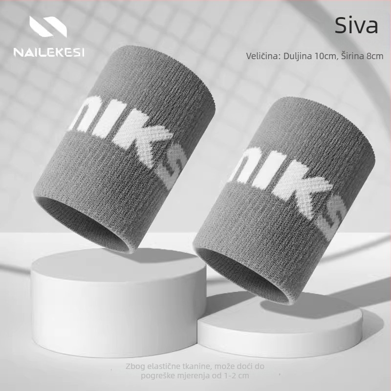 Dječja sportska narukvica za zapešće s apsorpcijom znoja, pogodna za košarku, odbojku i badminton; materijal: spandex