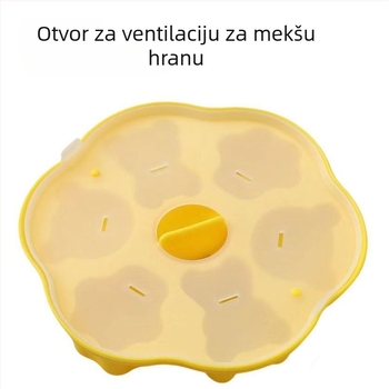 Kalup za parene kolače za dječju hranu, silikon kutija za hranu, dizajn mačje šape, pogodna za kremu od jaja i rižine kolače, kalup za pečenje