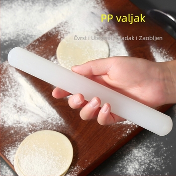 Plastični valjak za fondant i listove za knedle, neprijanjajući, DIY kuhinjski alat