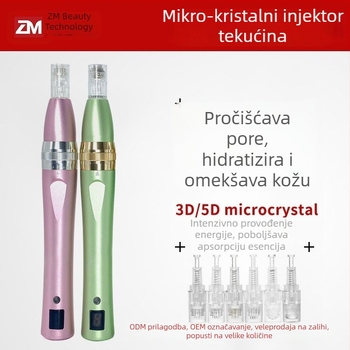Domaći masažer za lice s nano-mikrokrystalnom njegom kože i boosterom penetracije esencije