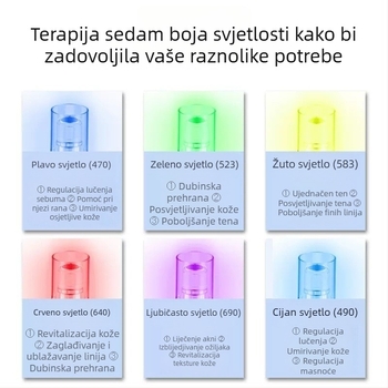 Domaći masažer za lice s nano-mikrokrystalnom njegom kože i boosterom penetracije esencije