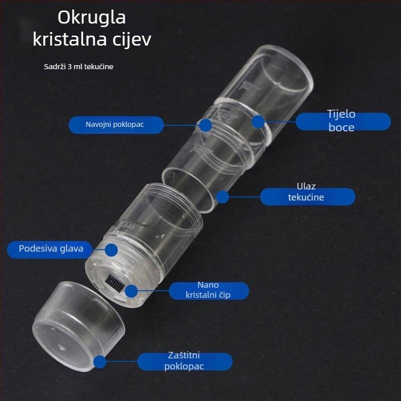 Električno uvođenje mikrokristalnih čipova s mikrokristalnim glavama: okrugli i pravokutni kristali, silicijski kristal i nano mikrokristalni čipovi