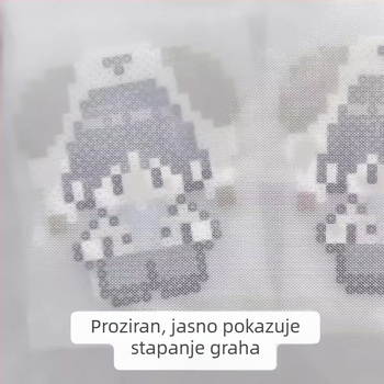 Debljina tkanina za pletenje perlica s papirjem za glačanje bez ljepila, otporno na visoke temperature, DIY projekti s perlicama