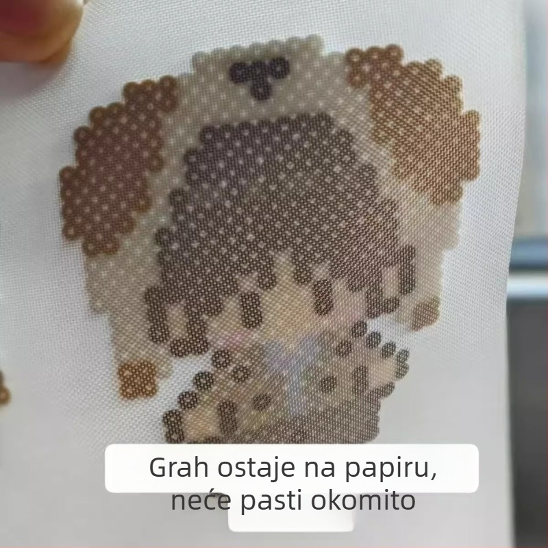 Debljina tkanina za pletenje perlica s papirjem za glačanje bez ljepila, otporno na visoke temperature, DIY projekti s perlicama