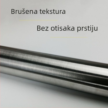 Valjak za tijesto od nehrđajućeg čelika 304, kućni alat za pečenje, metalni valjak za tijesto, alat za izradu tijesta za knedle