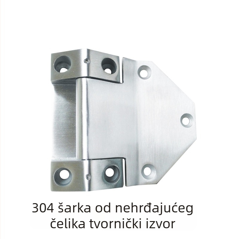 Panta vrata od 304 nehrđajućeg čelika, teška nosivost, industrijski dizajn, debele konstrukcije