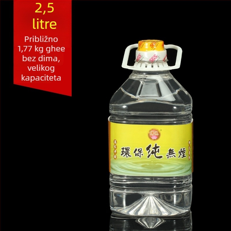 Tekuće biljno ulje za lampe, 5 L, bez dima i mirisa, premium ulje za Buddha lampe
