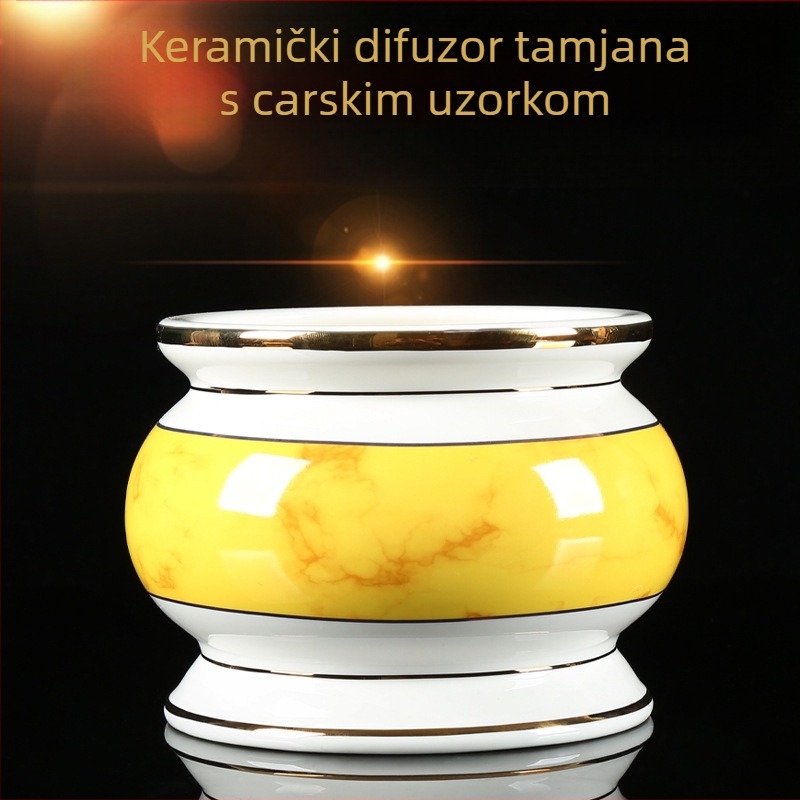 Keramički tamjanik s carski uzorak za unutarnju upotrebu