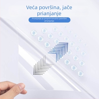 Samoljepljivi elektrostatni zaštitni film za zid, protiv ogrebotina, ne oštećuje zid, za dom i obrazovne prostore