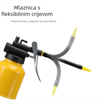 Ruitool Industrijska pumpa za ulje s produženim mlazom — ručni raspršivač ulja i punjenje