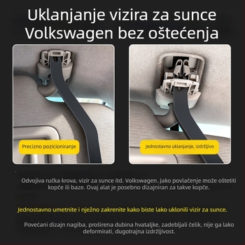 Univerzalni alat za demontažu ručice krova Volkswagen, ojačani kovani čelik