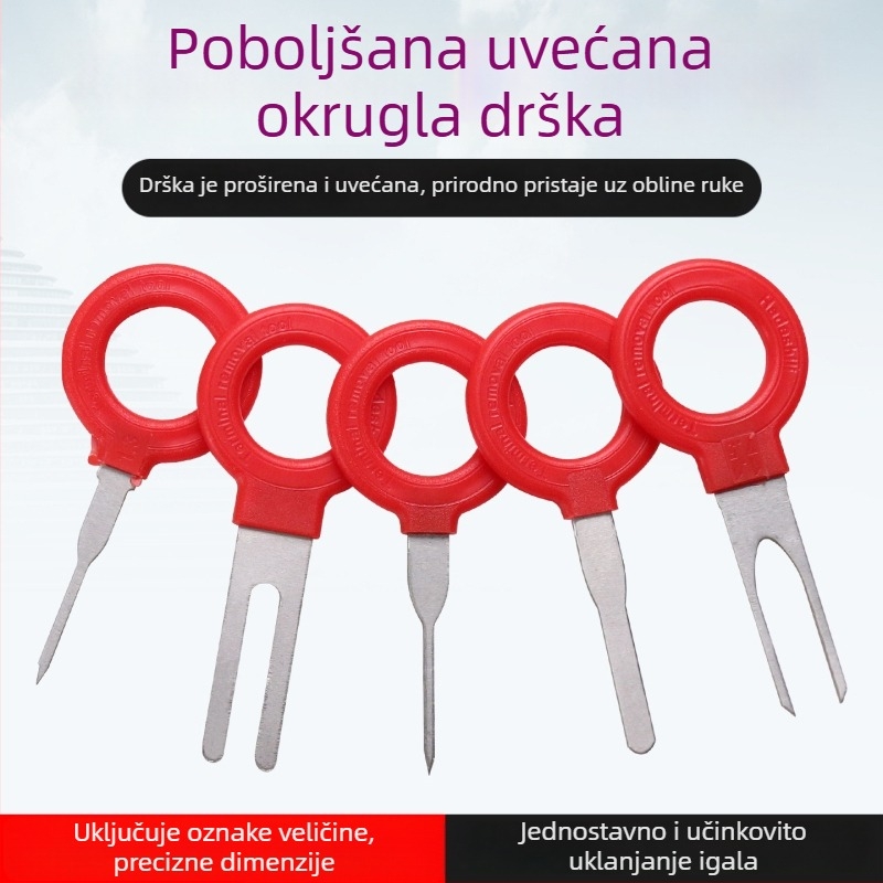 Set za vađenje pinova iz auto konektora 5577