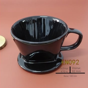 V60 šalica za kavu pour-over, set s U102 filterom i V01 filtr papir