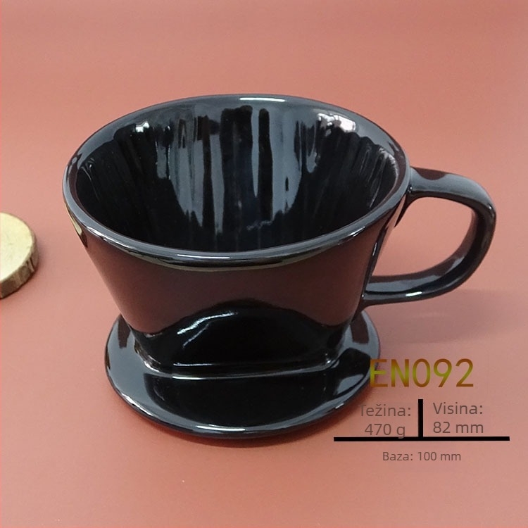 V60 šalica za kavu pour-over, set s U102 filterom i V01 filtr papir
