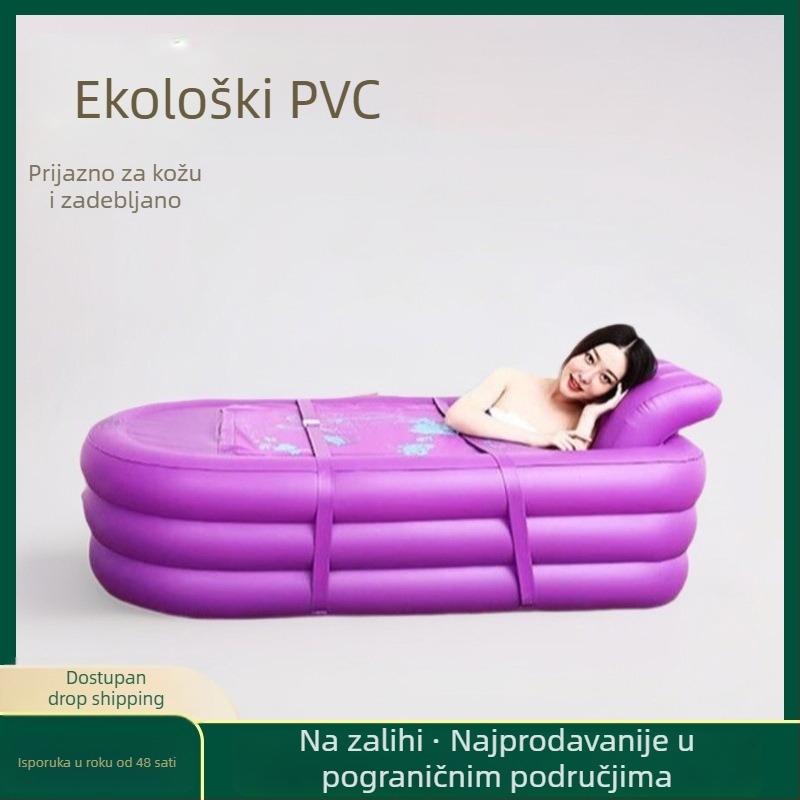Kućna para-sauna s napuhljivim kadom za jednu osobu