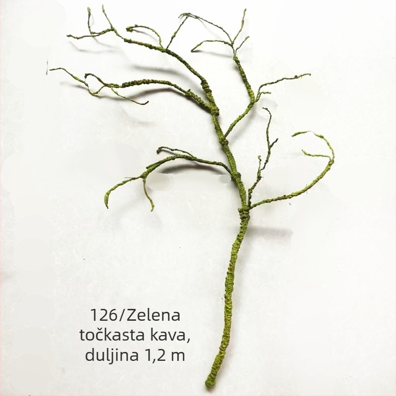 Umjetne vinove loze za drveće, realistične pjenaste loze za ukrašavanje vrta, lažna ratana zelenilo, visina 100-200 cm