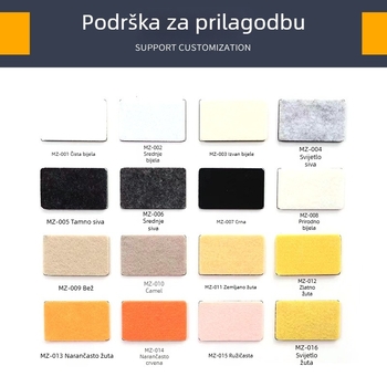 PE podna podloga, okrugla prostirka od filca za kadu i bazen, vodootporna, protuklizna