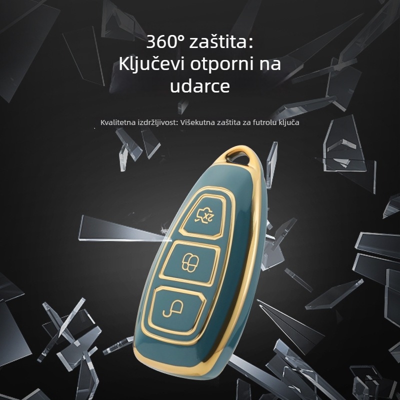TPU kućište za ključ Ford 2022 Focus, Kuga, Fiesta, Mondeo, EcoSport