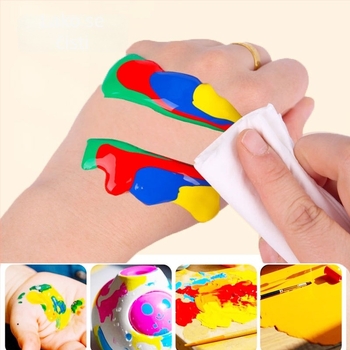 Set gouache za crtanje prstima za djecu, opran, 60 ml, ručno izrađene graffiti boje