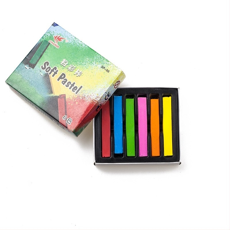 Međunarodni set četkica za pastelne boje s 6/12/24 boja i pastelnim štapićima – pribor za gouache