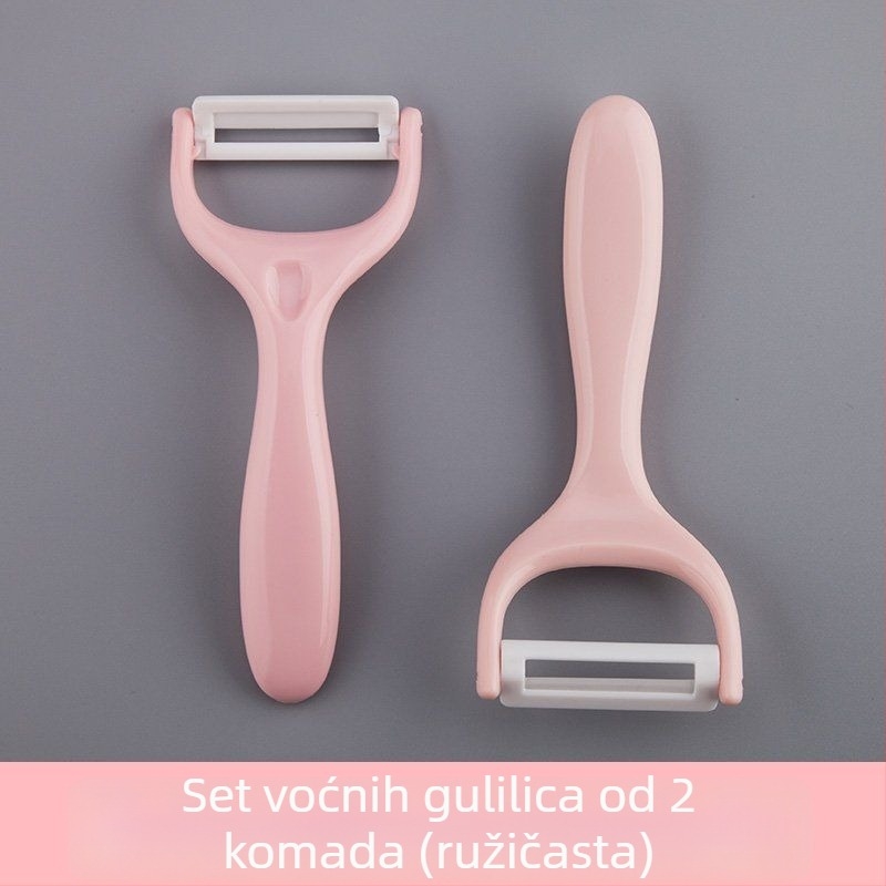 Keramički oguljivač voća, prijenosni kuhinjski nož, mini oštar nož za voće, oguljenje jabuka