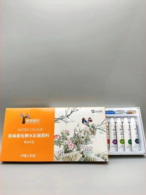 Set akvarela, 6 ml cijevi, 12/18/24 boja