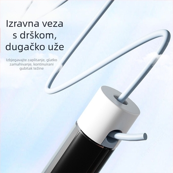 TMT elektronički brojač za skakanje, bežični, punjiv, čelična užad, protuklizno, za mršavljenje