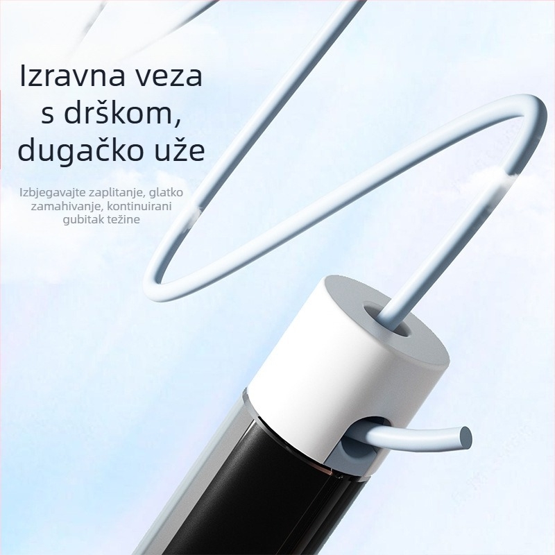 TMT elektronički brojač za skakanje, bežični, punjiv, čelična užad, protuklizno, za mršavljenje