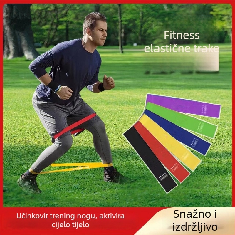 Remen otpora za trening nogu i koljena za razvoj eksplozivne snage — elastični prsten otpora i fitness oprema