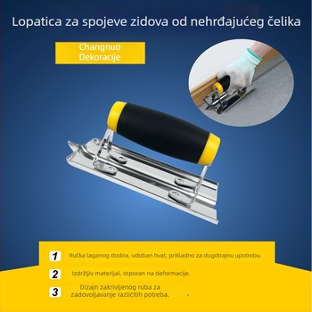 Debeli kutni škrab od nehrđajućeg čelika za unutarnje zidove