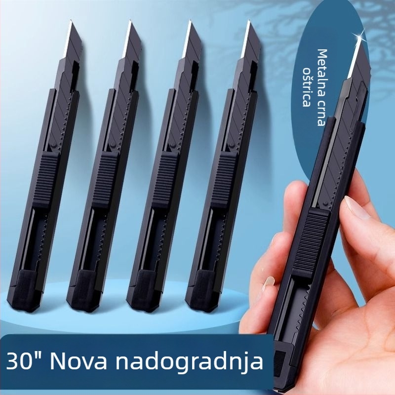 Mini višenamjenski nož s 30° kutom oštrice, titanij legura i karbonska čelika, za rezanje tapeta i papira
