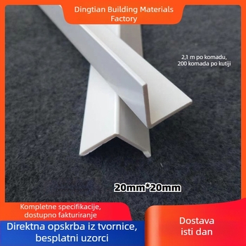 PVC rubni profil, L-oblik zaštita kuta