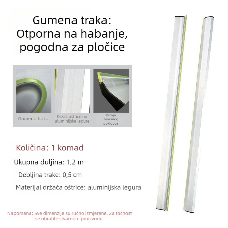 Set alata za izravnavanje mortara i fuge za pločice, uključuje profesionalnu špatulu i alat za niveliranje pločica