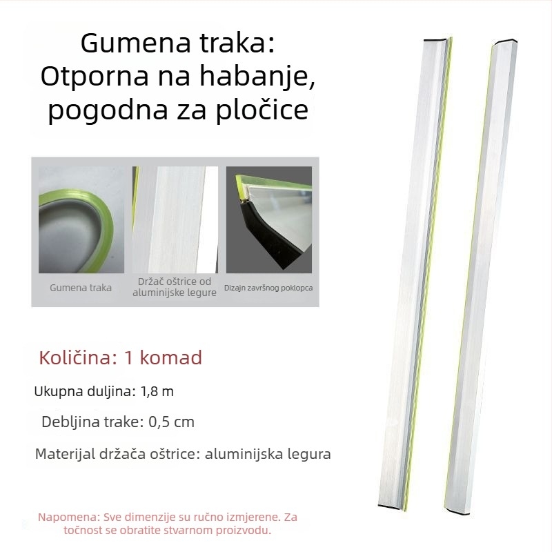 Set alata za izravnavanje mortara i fuge za pločice, uključuje profesionalnu špatulu i alat za niveliranje pločica