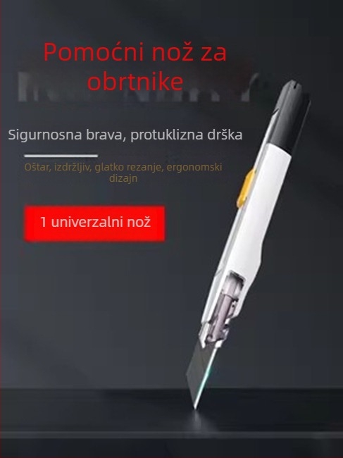 Ručni nož za graviranje s protiv vibracije, mali višenamjenski nož, model 0443C, 30° oštra oštrica, ručno graviranje za kožu i rezanje filma