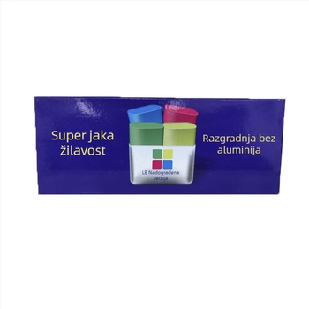 5ZW Nadograđena verzija: ultra-tanka bezolovna plastična kućišta za foliju, mini rola za rezanje folije, paket od 10 komada