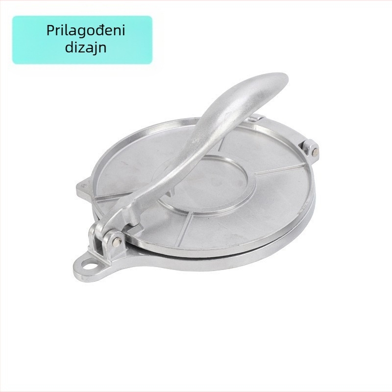 Aluminijska presa za tijesto – listovi tijesta za knedle, tortilje