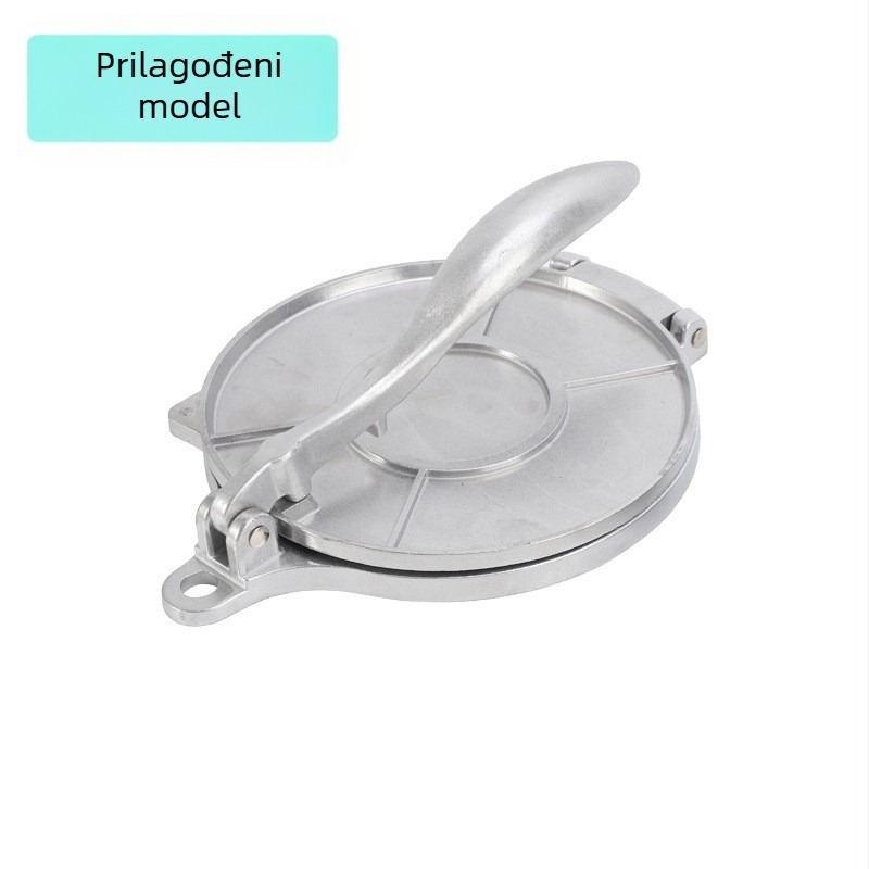 Aluminijska presa za tijesto – listovi tijesta za knedle, tortilje