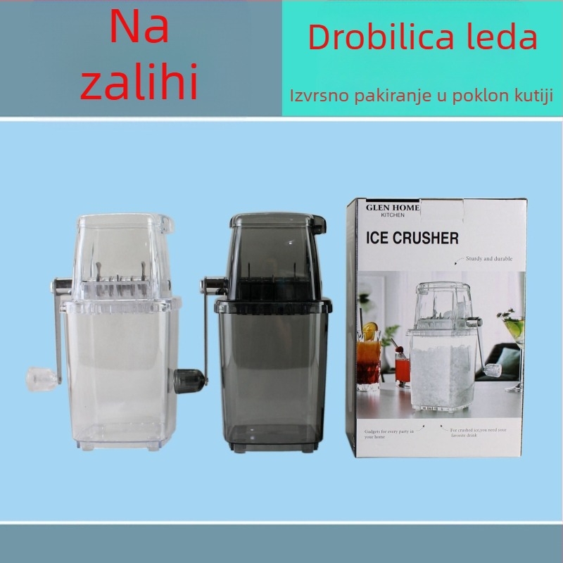 Ručni drobilica leda — kompaktan kućni aparat za izradu leda