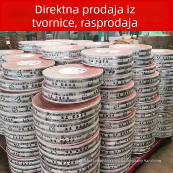 Massivna drvena daska za rezanje, kuhinjska daska, debela, protuklizna, antibakterijska