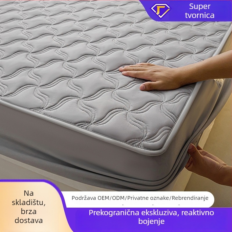 Class A vodootporni zaštitnik madraca za bebe i majke, prešiven debeli sloj, zaštita od prašine