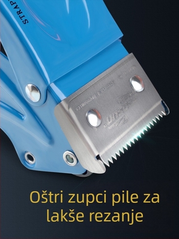 Stroj za zatvaranje kutija i rezanje trake širine 7,8 cm