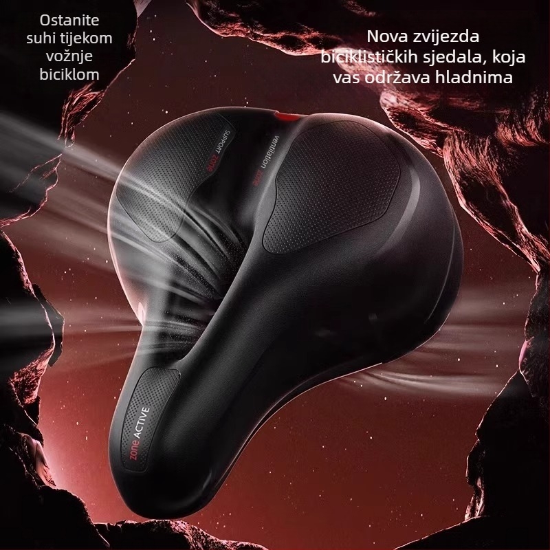 PU materijala za bicikl – izuzetno mekano, ublažava bol u području stražnjice, MTB