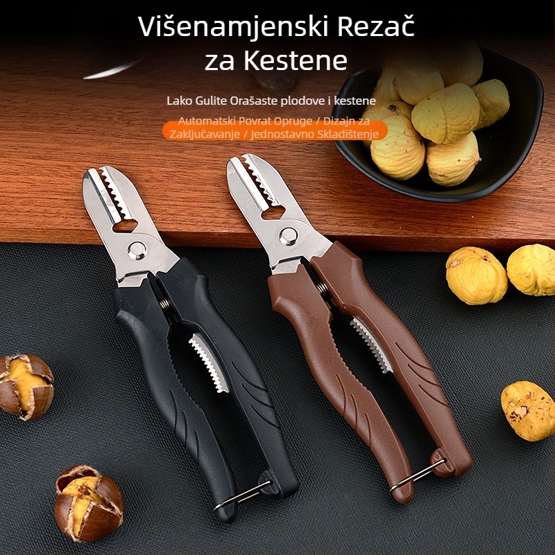 Alat za oljuštivanje kestena od nehrđajućeg čelika