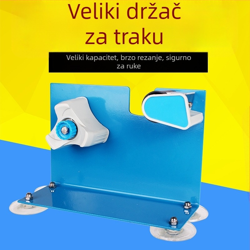 Veliki držač trake s nožem – Stolni nosač trake za pakiranje