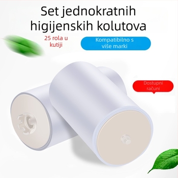 Automatska zamjena poklopca WC-a s jednorazavnom folijom