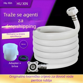 Nova šesttočka crijevo dovoda vode za perilicu rublja s adapterom 6-4